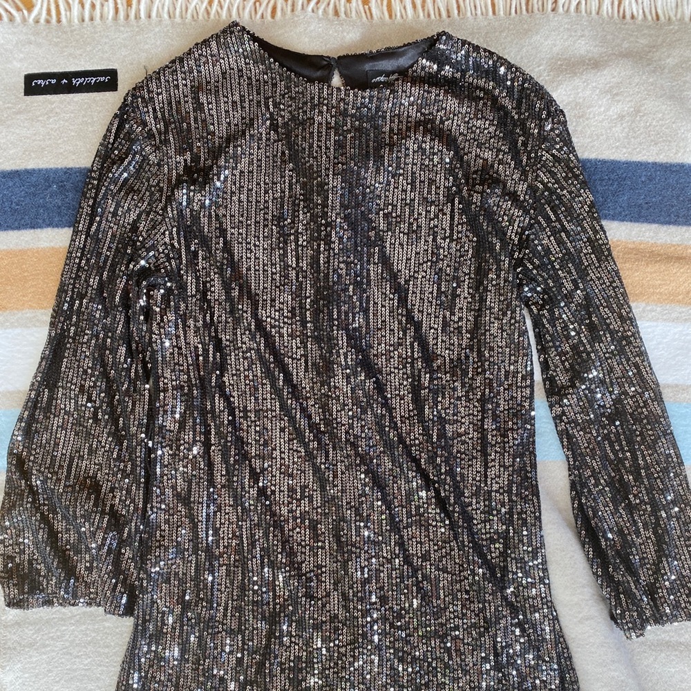Vici Sequence dress black new size M